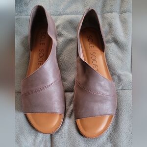 Sole Society Women's Brown Peep-Toe Shoes